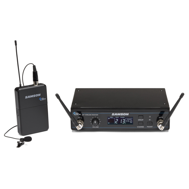 Samson Concert 99 Lavalier LM10 Presentation UHF Wireless System